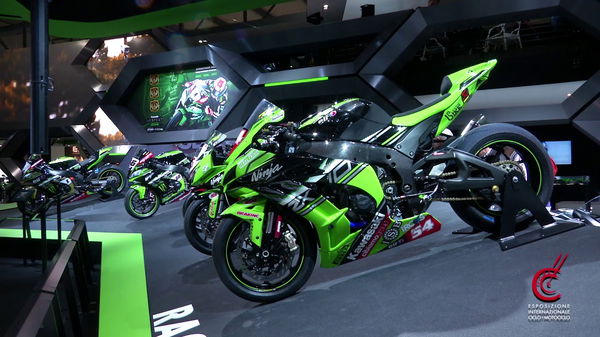 Kawasaki at EICMA