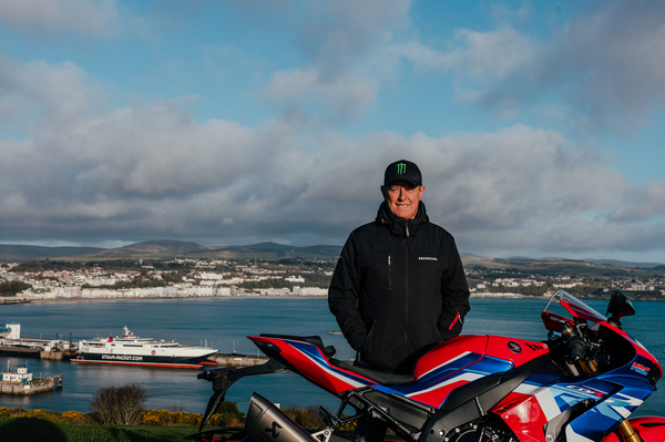 John McGuinness with Honda CBR1000RR-R Fireblade. - Honda