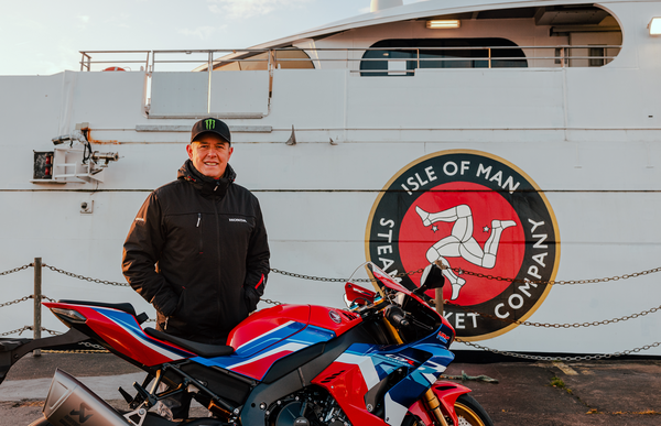 John McGuinness with Honda CBR1000RR-R Fireblade. - Honda