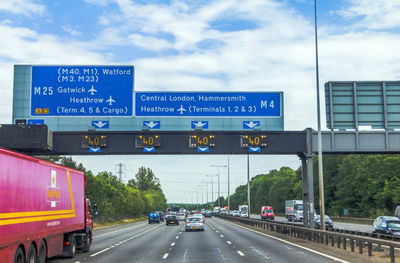 motorway gantries