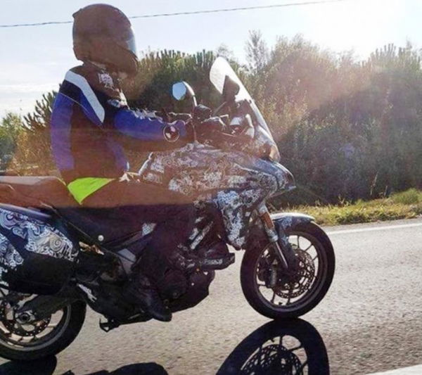 Ducati Multistrada spy shot