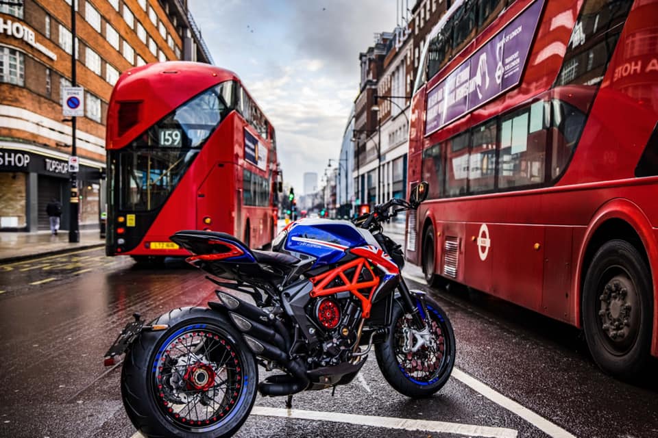 mv agusta london buses dragster
