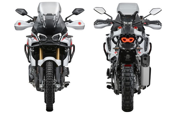 MV Agusta LXP Orioli - front and rear