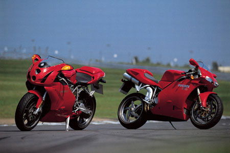 Road Test: Ducati 999 vs. 998