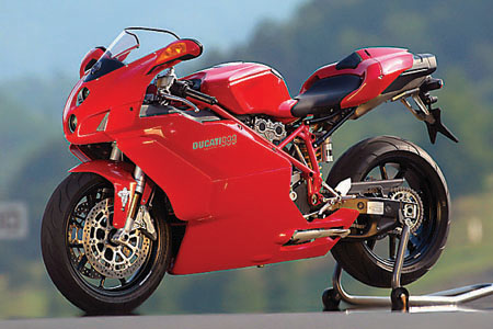 1/18 DUCATI 999 S 999 S rouge sport vélo moto neuf L 