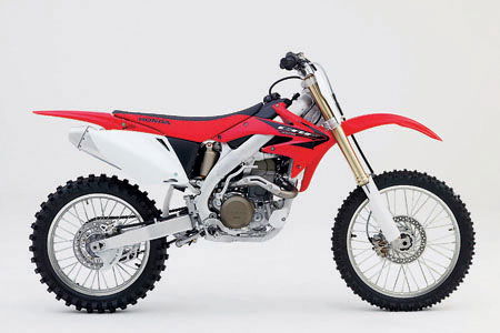 First Ride: 2005 Honda CRF450R - CRF250R