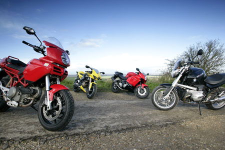 Road Test: R1200R v. XB12R v. GT650R v Multistrada