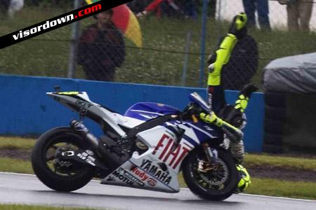 MotoGP: Rossi crash sequence