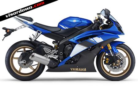 2008 Yamaha YZF-R6 is revealed