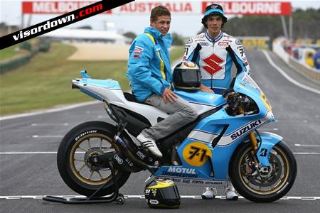 MotoGP: Suzuki unveil Sheene tribute paint scheme