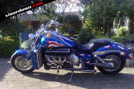 Kannon 8100cc motorcycle on eBay