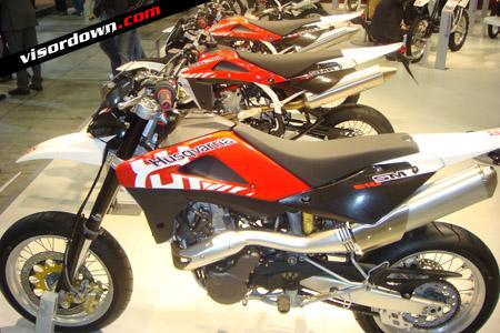 Milan Show: Husqvarna SM610IE Pics and video