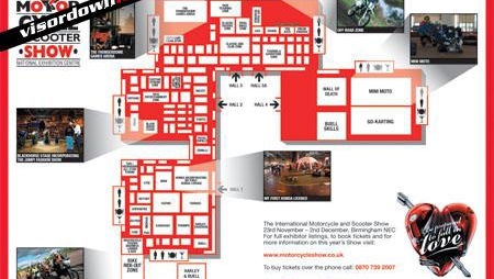 Grab the NEC Bike Show floorplan!