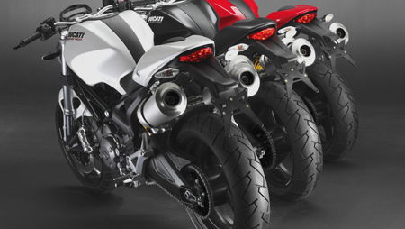 Ducati Monster 696 available in 3 colours