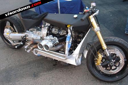 Mazda RX-7 rotary engined bike