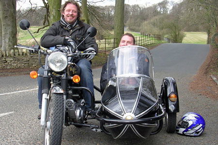 Charley Boorman learns about life on 3-wheels