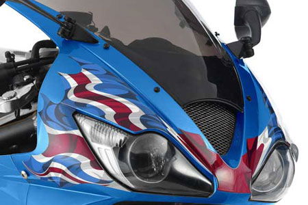 New Daytona 675 Union Jack paint scheme