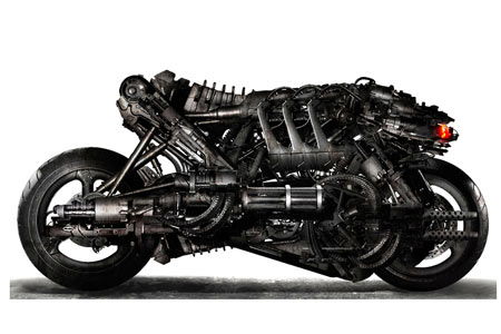 Terminator Salvation bikes inspired by Hypermotard