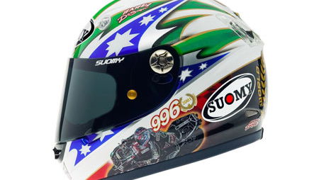 Suomy unveil new Troy Bayliss replica