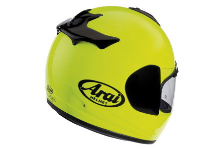 Arai launch new lurid yellow Chaser