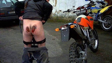 Caption that! - Skid marks