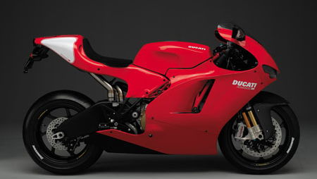 Rent a Ducati Desmosedici for £320 a day!
