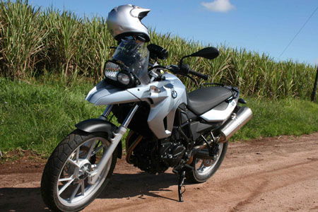 BMW F650GS First ride