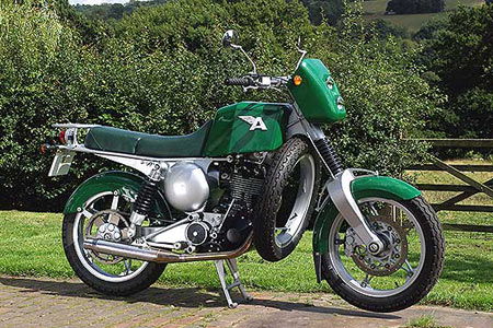 LPG-powered Yamaha XT500