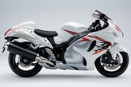Visordown Motorcycle News Suzuki GSX1300R ... now in white