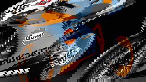Gulf Ducati 1098R endurance racer