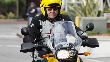 Spotted: Harrison Ford rides a BMW