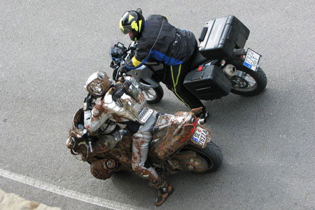 Check out this Mad Max style VFR800