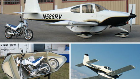 A plane - a bike? No it's a MotoPOD
