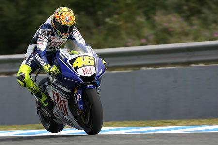 100th MotoGP podium for Rossi in Jerez