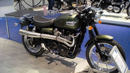 Triumph launch McQueen tribute Scrambler