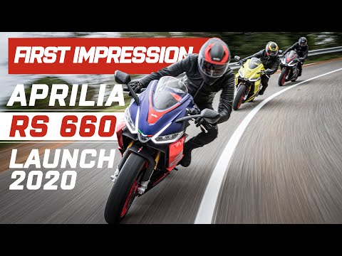 NEW Aprilia RS 660 [2020] | First Impression | Aprilia Launch 2020 | Visordown.com