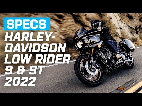 Harley-Davidson Low Rider ST &amp; ST, Road Glide ST and Street Glide ST 2022 Specs