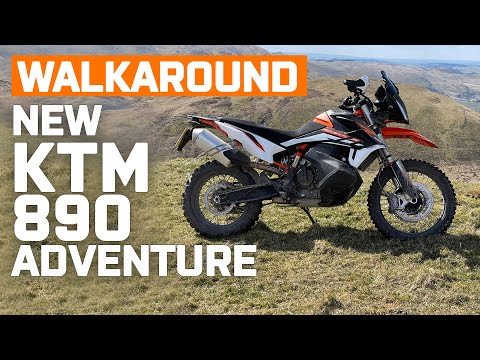 New KTM 890 Adventure and KTM 890 Adventure R 2021 Walkaround | 2021 Press Ride Launch