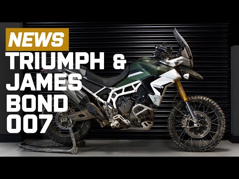 Triumph Motorcycles and James Bond announce official partnership for the next 007 film #NoTimeToDie