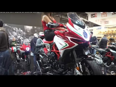 A walk around the MV stand at Eicma 2016