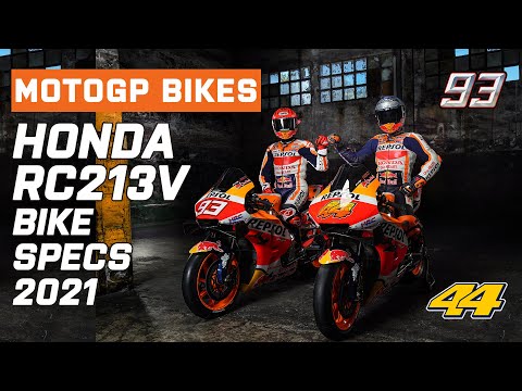 Repsol Honda MotoGP 2021 | New Honda RC213V Motorcycle Specs for Marc Marquez and Pol Espargaro