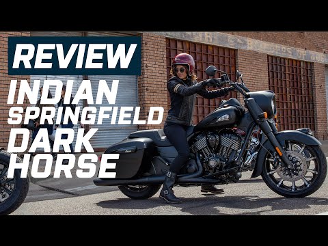 Indian Springfield Dark Horse Review 2020 | Visordown.com