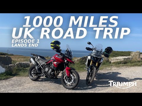 Triumph Tiger 900 | Epic 1000 Mile Motorcycle Road Trip Around the UK | Episode 1 - Land&#39;s End