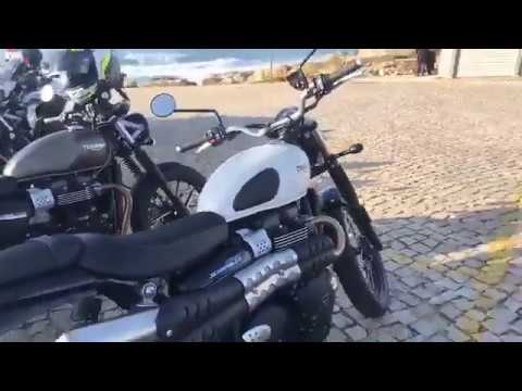 Look back to Lisbon when we first rode Triumph&#39;s updated Street Twin and Street Scrambler
