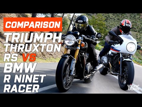 Triumph VS BMW - Triumph Thruxton RS VS BMW R NineT Racer | Visordown.com