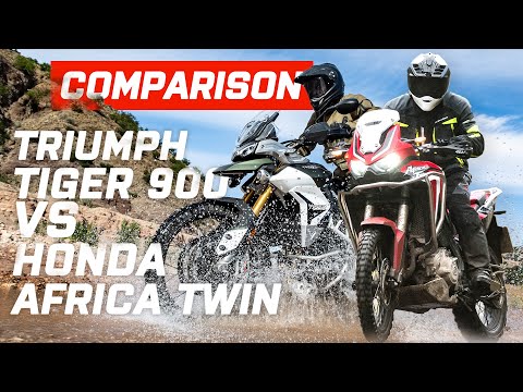 Head to head: Honda CRF1100L Africa Twin Vs Triumph Tiger 900 Rally Pro | Visordown.com