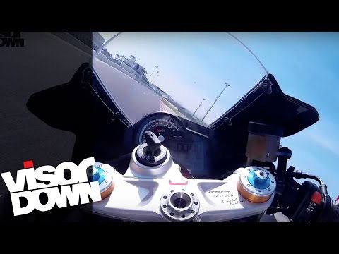 Aprilia RSV4 RF onboard lap | Visordown Onboard