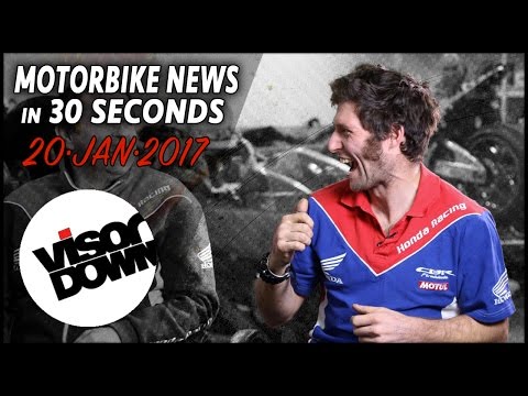 Motorbike News in 30 Seconds (January 20th 2017)