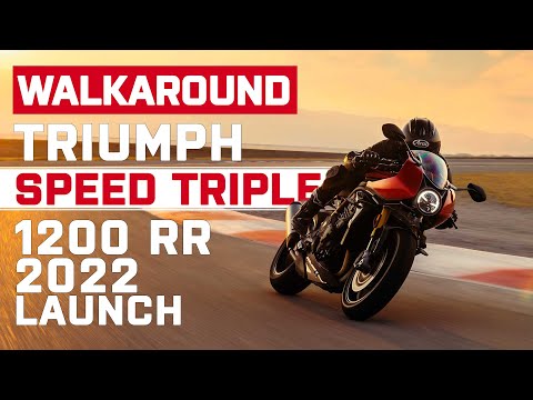 New Triumph Speed Triple 1200 RR 2022 Walk Around