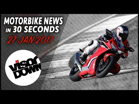 Motorbike News in 30 Seconds (January 27th 2017)